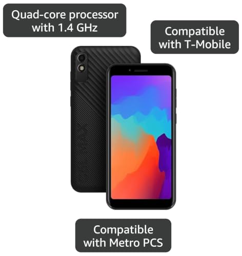 Image of BLU C5L MAX | 2024 | All-Day Battery | GSM Unlocked | 5.7 inch Display | (Black, 32GB)