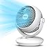 Acoolir Ventilator Leise, 24dB Ultra Powerful Tischventilator, 100° & 70° Oszillation, 3 Geschwindigkeiten, Tragbarer Exquisite Ventilator Klein für Büro, Wohnzimmer, Schlafzimmer, Weißgrau Klein 3 günstig Kaufen-Acoolir Ventilator Leise, 24dB Ultra Powerful Tischventilator, 100° & 70° Oszillation, 3 Geschwindigkeiten, Tragbarer Exquisite Ventilator Klein für Büro, Wohnzimmer, Schlafzimmer, Weißgrau