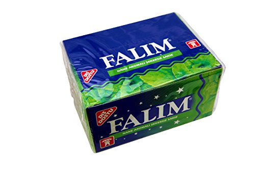 FALIM Kaugummi ohne Zucker. Mit Minzgeschmack in der BOX (100 Stück/140g) Cover