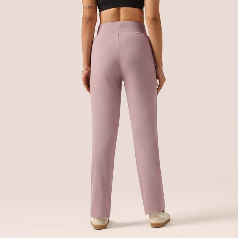 Image of BlissClub Women's Straight Fit Mid Rise Pants
