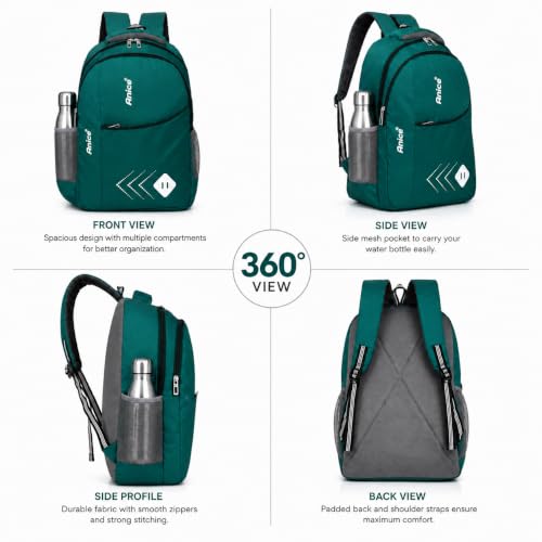 Image of ANICE 15L Laptop Backpack for Men & Women School Bag Tuition Bags Travel & College Bag School Bag for Boys Girls Man Woman | Laptop Bagpack