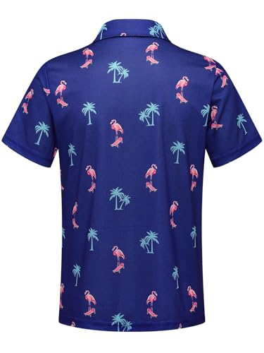 Boys Polo Shirt Hawaiian Collared Golf Shirts Kids School Uniform 5-12 Years2