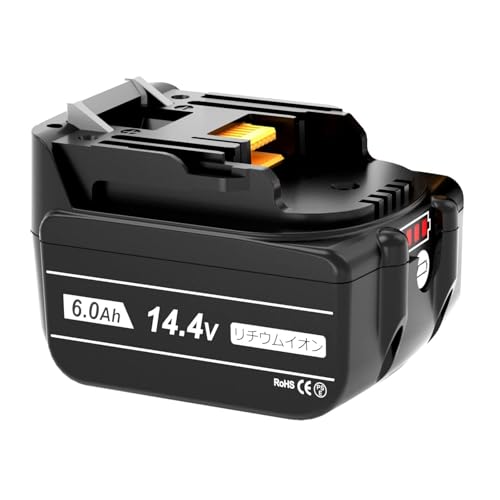 24時間以内　マキタ新品14，4v 互換バッテリー 6，0Ah 3個 Amazon.co.jp: VANKO 互換 マキタ 14.4v バッテリー 6000mAh大容量 1個