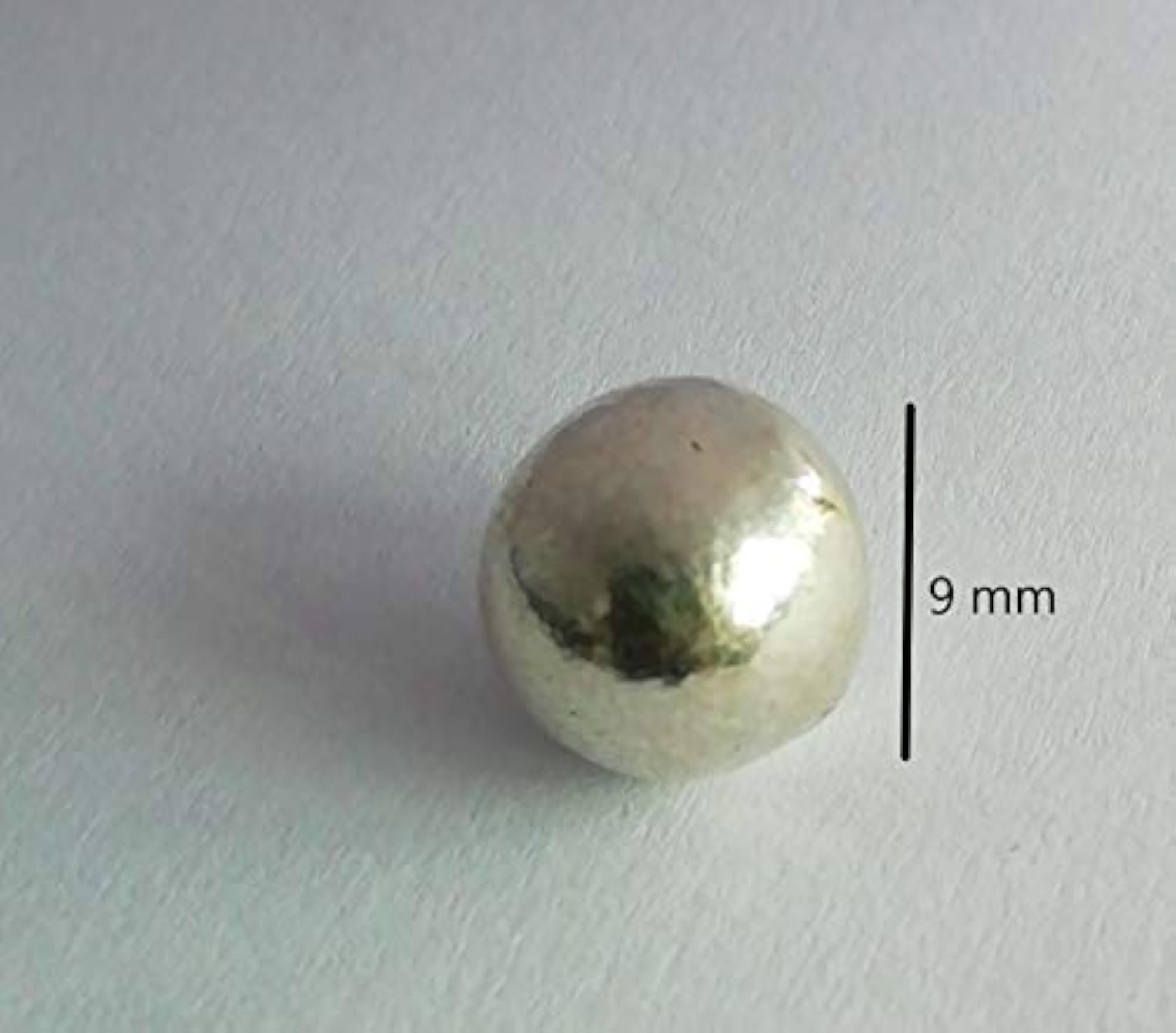 Exclusive Solid Pure Silver Full Round Ball 9 mm