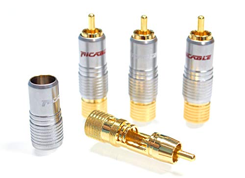 Connecteurs RCA Ricable Custom RNH pour fabriquer son câble audio Hi-Fi