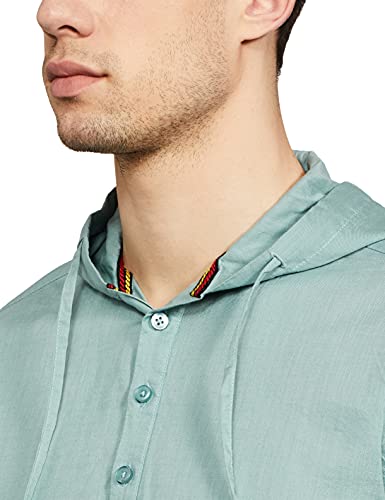 Image of The Indian Garage Co Men Cotton Slim Fit Shirt