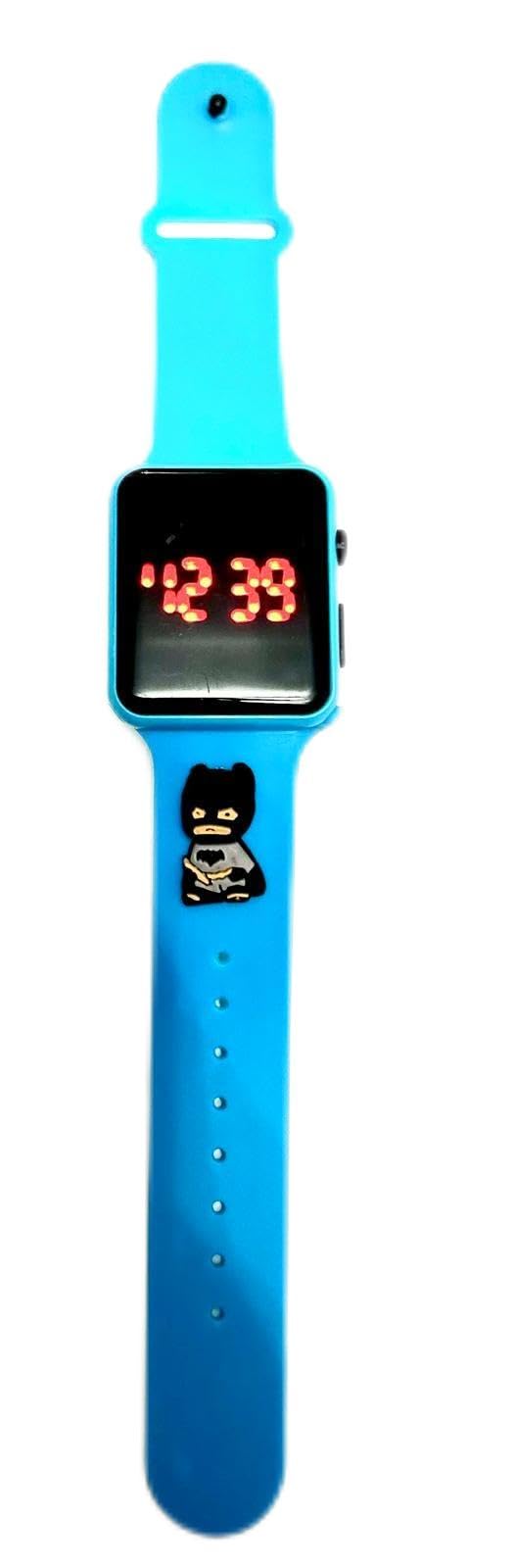 VOW® Superhero Sports Wrist Watch with Digital LED Display Boys Kids Girls Child Birthday Xmas Party Gift