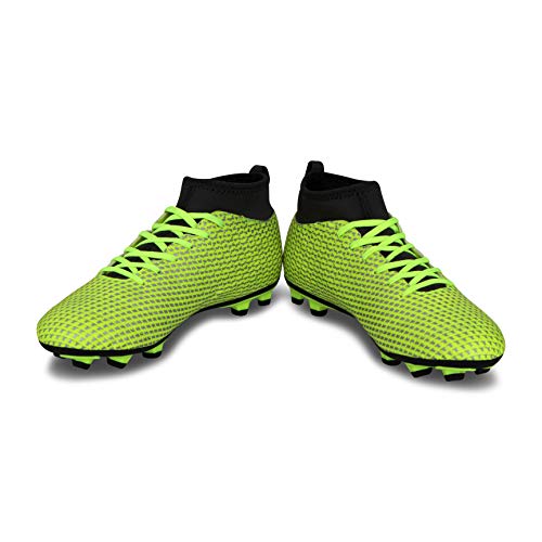 Image of Nivia Synthetic Pro Encounter 6.0 Football Stud, (Fluroscent Green) UK - 10
