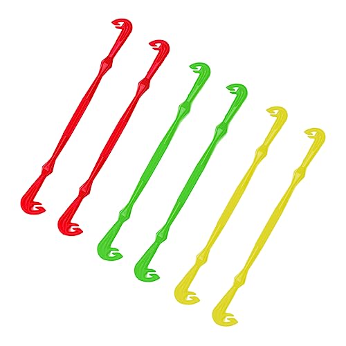 Loop tyer crochet pour la pêche et outil de nouage de ligne plastique bicolore