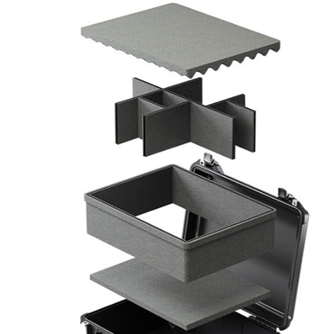 Pelikan - pelican 1400用 trekpack ディバイダー ペリカン ペリカンケース専用のディバイダー「TREKPAK」 - YouTube