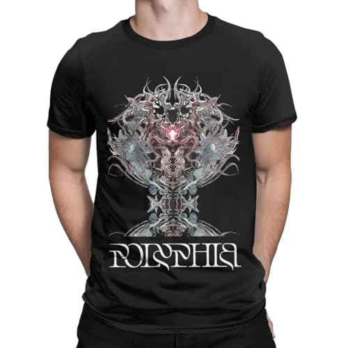 dewe3tdesdEU Polyphia-Rock-Band-Men-Women-T-Shirt-Merch-Novelty-Tee-Shirt-T-Shirts-100-Cotton Black