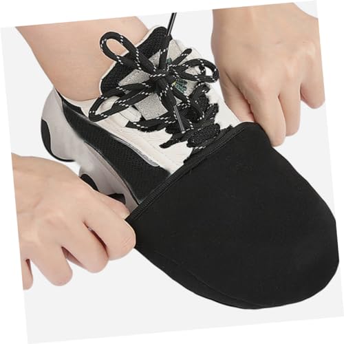 Cubiertas térmicas para medias zapatillas de ciclismo, impermeables, cortaviento y cálidas, de material suave, resistentes al agua y a las manchas para uso al aire libre miniatura 5