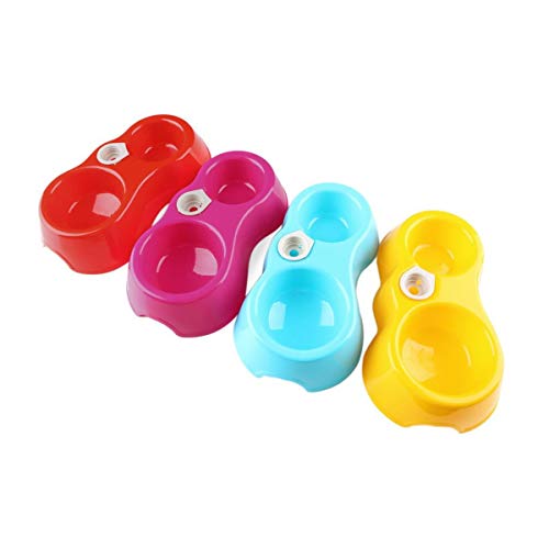 Gugutogo Sale Dual Port Dog Automatic Water Dispenser Feeder for Home Bowl Cat Water Fountain Drinking Bowl for Pets Bowl (Random Mix Colour)