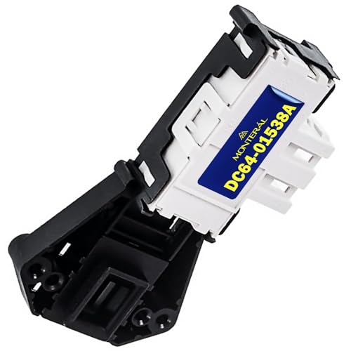 Bloqueo Cerradura para Puerta de la Lavadora con Código Original DC64-01538A para Samsung WF1 WF6 WF7 WF8 WF9 WF0 WD - Garantía de 10 Años - MONTERAL
