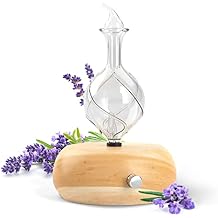 Radiance Nebulizing Diffuser for Pure Essential Oil/Aromatherapy, Premium Home & Professional Use, No Heat, No Water, No Plastic Light Radiance by Organic Aromas