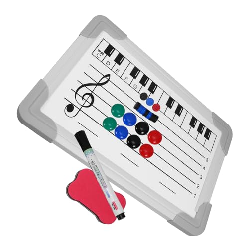 OSALADI Home Music Staff Whiteboard Dry Erase Board Educational Tool Classroom Supplies Music Present