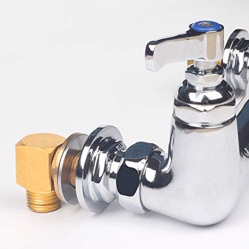 MSTJRY Commercial Faucet Installation Kit, Backsplash Mount Set for Stainless Steel Commercial