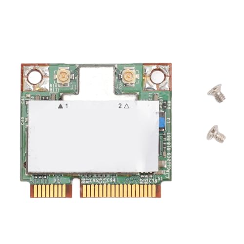 Pongnas Laptop -WiFi -Karte, Interne Computer Networking Karten 300 Mbit/S 2,4 GHz 5GHz Dual Band PCIE BCM943224HMS SPS WiFi Card Wireless Adapter Network Card