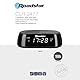 Roadstar CLR-2477 Radiowecker, Digitaler Radio PLL-FM, Zwei Weckzeiten und Schlaf Timer, USB-Anschluss, 20 Senderspeicher, LCD-Display, Schlummerfunktion, Schwarz
