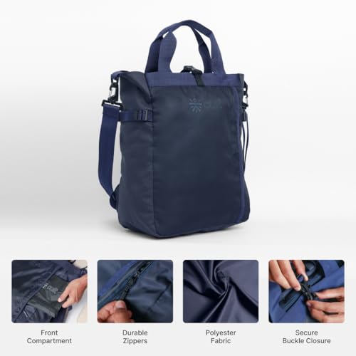 Image of CULT 35L Laptop Backpack, Water-Repellent Travel & Office Bag with Trolley Sleeve, 3-Way Carry System, Organiser Compartments with Shoe Bag - Unisex