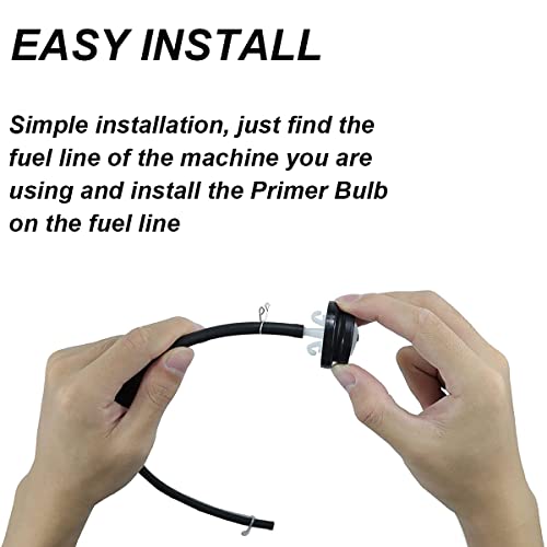 ZAMDOE Primer Bulb 66-7460 e 44-2750 Assemblaggio Corpo per Toro CCR-3650, CCR-1000, CCR-2000, CCR-2200 per Lawn-Boy 66-7460 per Stens 120-440 Parti spazzaneve/Tosaerba - Image 5