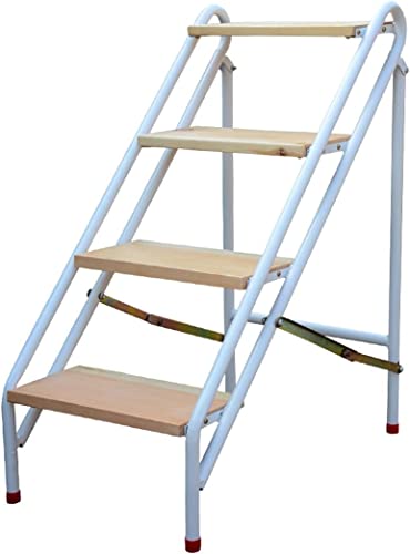 Taburete de escalera plegable multifunción y escalera doméstica de 4 capas 2