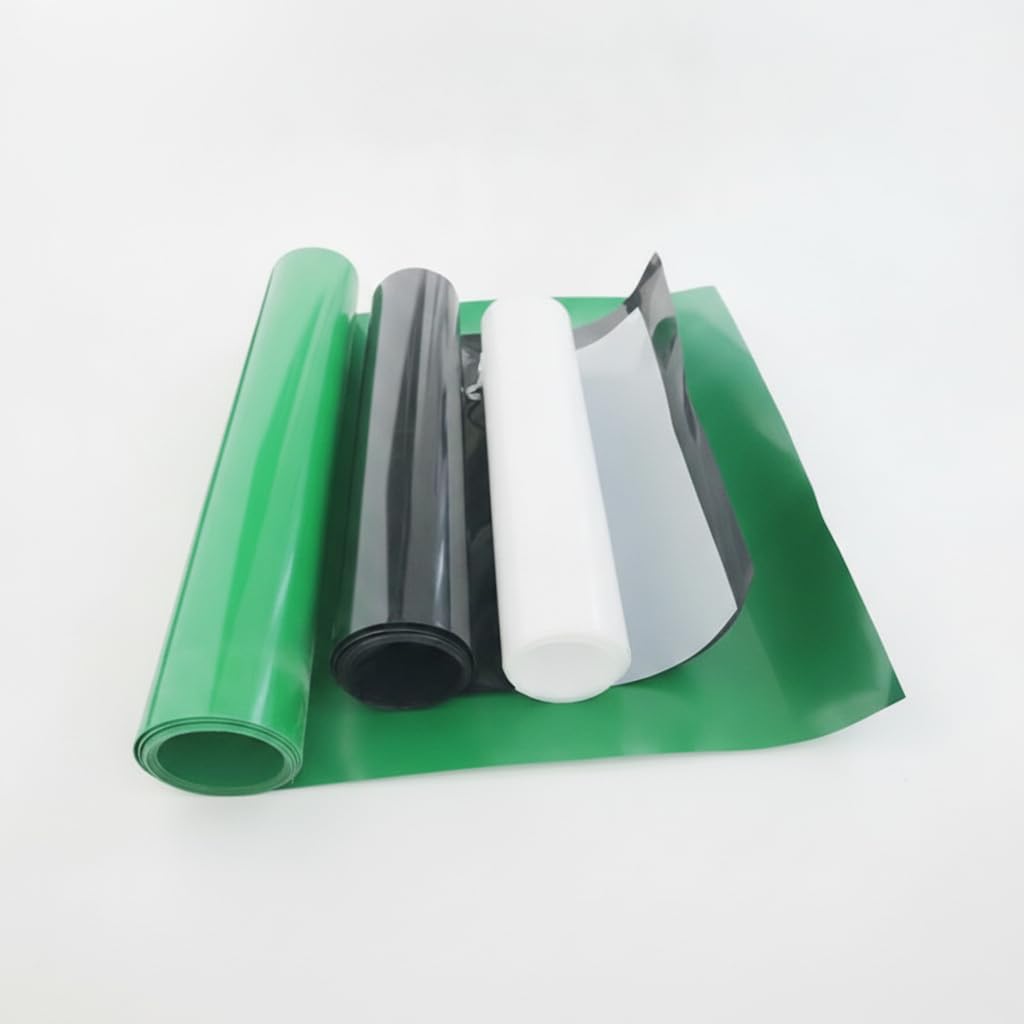 Bâche bassin HDPE 0.3mm haute densité, revêtement noir durable pour point d'eau