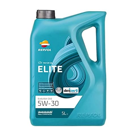 Aceite de motor sintético de larga duración Repsol Elite Evolution DX2 5W-30 5L Cover