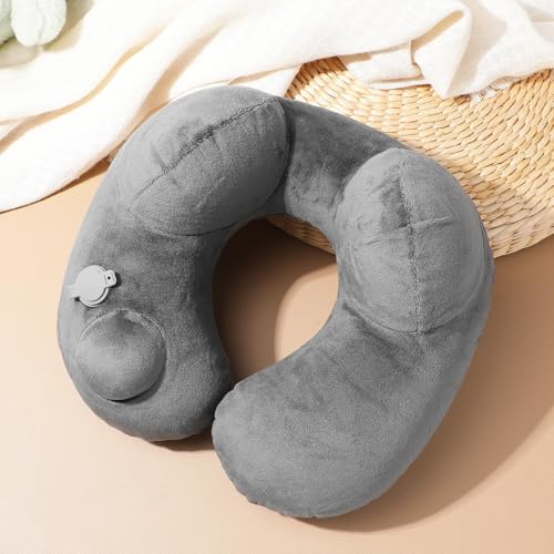 Almohada Inflable de Viaje 35x31x15 cm miniatura 3