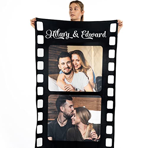 Personalisierte Foto-Fleecedecke, maßgeschneiderter Überwurf mit Bild, weich, gemütlich, Fleece, warm, flauschig, Plüsch TV-Decke Fleece, Überwurf, Decke, leicht, Mikrofaser-Druck Cover