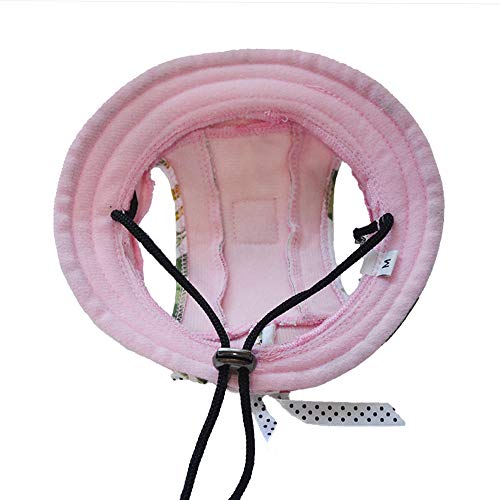 Princess-Pet-Hat-Dog-Caps-Hats-with-Neck-Strap-Adjustable-Comfortable-Ear-Holes-for-Small-Medium-and-Large-Dogs-in-Ourdoor-Sun-Protection-S-Colour-Flower - Cucciolini Doodles   Princess-Pet-Hat-Dog-Caps-Hats-with-Neck-Strap-Adjustable-Comfortable-Ear-Holes-for-Small-Medium-and-Large-Dogs-in-Ourdoor-Sun-Protection-S-Colour-Flower