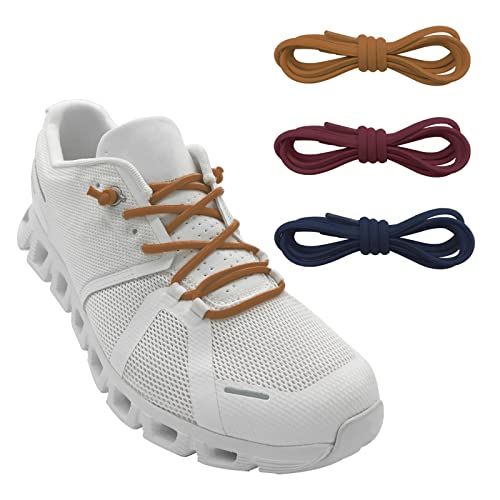 Image of 3 Pairs Elastic No Tie Shoe Laces, Stretch Bungee Laces