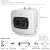 Electric Small Tank 8 Gallon Water Heater,Cabinet Under Sink Instant Hot Water for RV Trailer Camper, Kitchen, Food Truck,120V 1500W Can Shower Alone Set Complete & 304 Stainless Steel(30L)