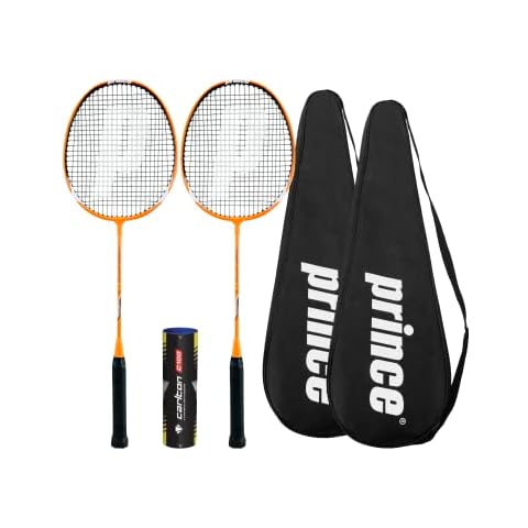 Prince Power 75 Ti Badminton Rackets Set Cover
