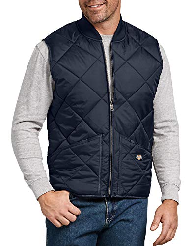 Dickies Men's Big Diamond Quilted Nylon Vest