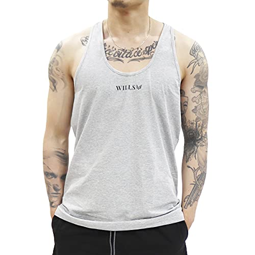 [WILLS FITNESS] ^Ngbv Y W ؃g Ci[ EBY tBbglX CORE TANK TOP g[jO EFA X|[cEFA m[X[u g[j[ XgK[ K t 9900000020002 (Gra