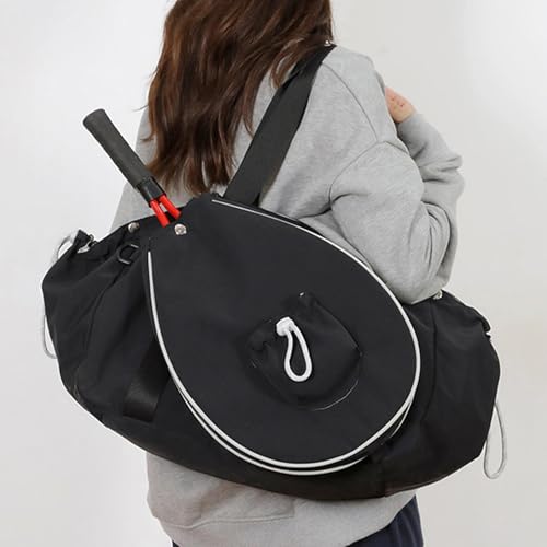 Bolsa de tenis impermeable que soluciona el espacio con su bolsillo extraíble 6