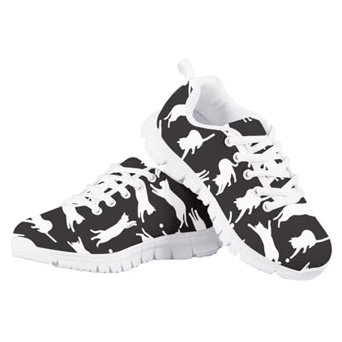 SYtrade Girls' Trail Running Shoes Slip On Walking Sports Sneakers