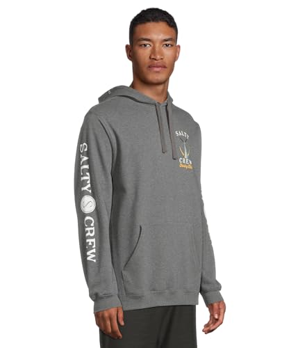 Image of Salty Crew Men's Tailed Hood Fleece - Men's Fashion Casual Long Sleeve Hoodie Cotton - Lifestyle Beach Apparel