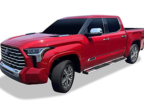 Estribos estilo OE cromados para Toyota Tundra 2022-2026 miniatura 6