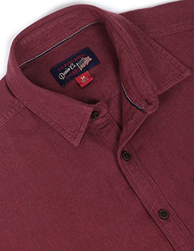Image of U.S. Polo ASSN. Men's Cotton Solid Slim Fit Shirt