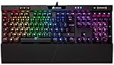 CORSAIR Clavier mécanique Gaming K70 RGB MK.2, Backlit RGB LED, Cherry MX Rouge
