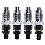 JEENDA 4PCS Fuel Injectors for Bobcat 743 751 753 773 763 S150 S160 S175 S185 T190 Kubota V2203 V2003 V2003T Engine Kubota Tractors Excavators 16454-53900 6722147