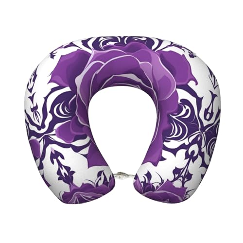 Almohada de viaje espuma viscoelástica tamaño compacto
