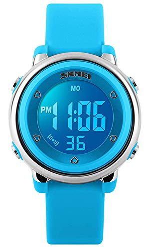 Gosasa Kids LED Digital Electrical Luminescent Silicone Outdoor Sport Waterproof Alarm Children Dress