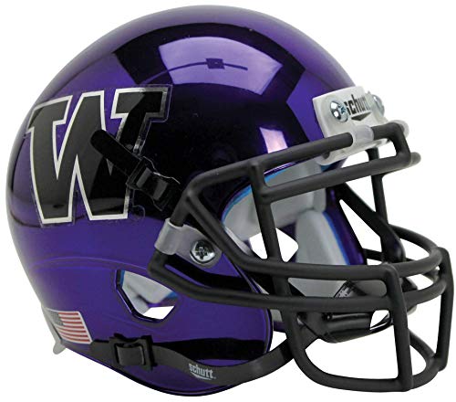 NCAA Washington Huskies Unisex NCAA Washington Huskies On-Field Authentic XP Football Helmetncaa Washington Huskies On-Field Authentic XP Football Helmet, Patriotic Alt, One Size