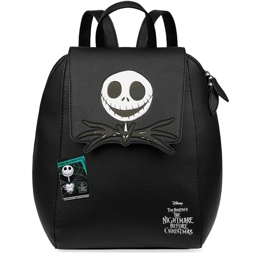 Get Trend Disney The Nightmare Before Christmas Sac à Dos Femme Ado, Sac Similicuir PU, Mode Voyage...