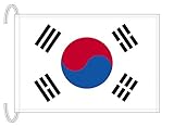 TOSPA 韓国国旗(M判・34×50cm テトロン製 安心の日本製)