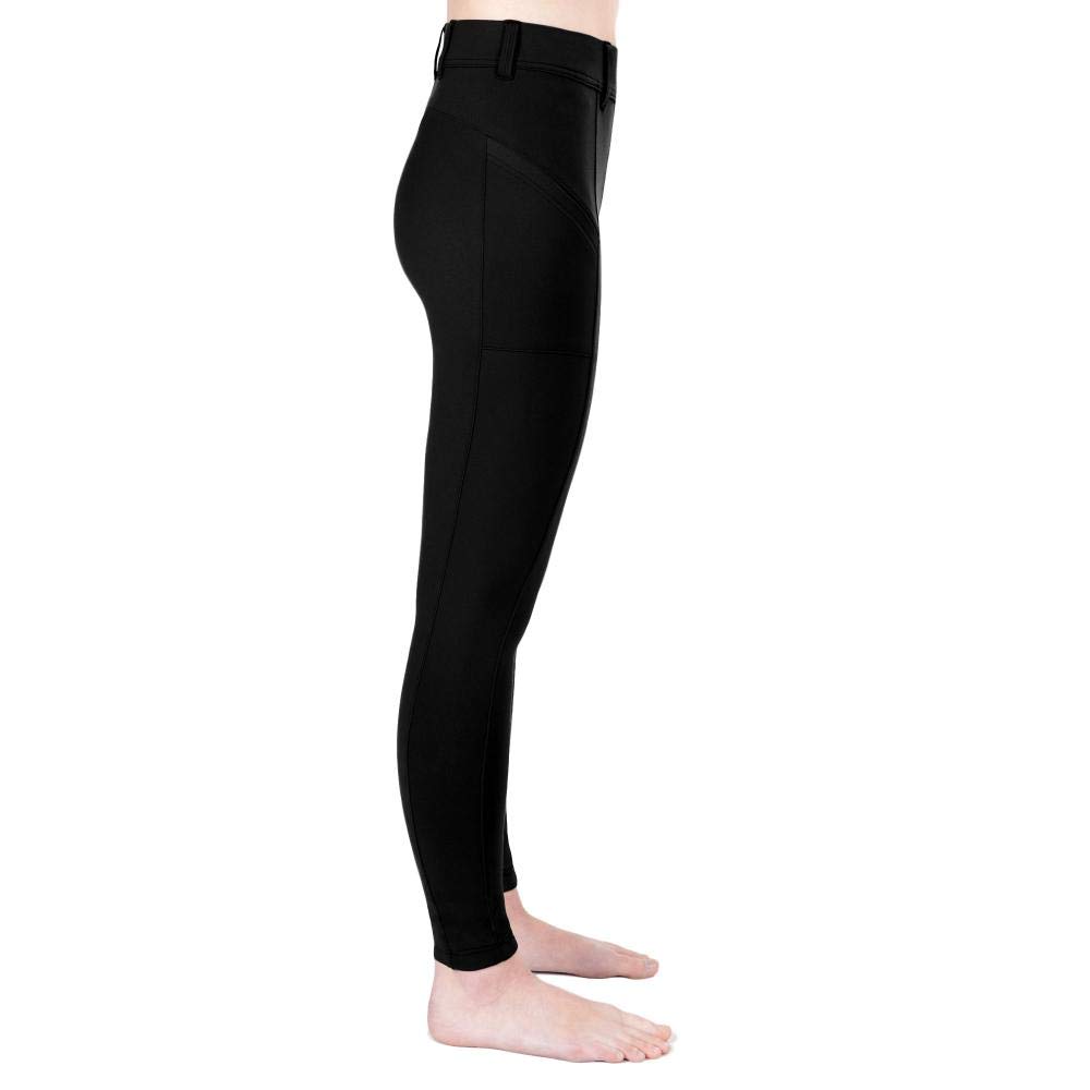 Irideon, Bending Line Tights, Black, Large