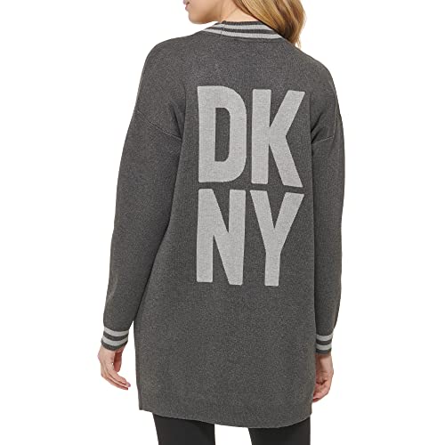 Dkny P2MXY435 Women'S Large Logo Long Sleeve Sweater thumb #3